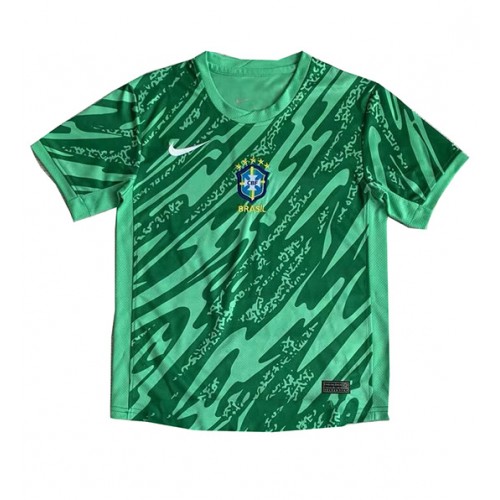Maglia Calcio Brasile Portiere Prima Divisa Copa America 2024 Manica Corta